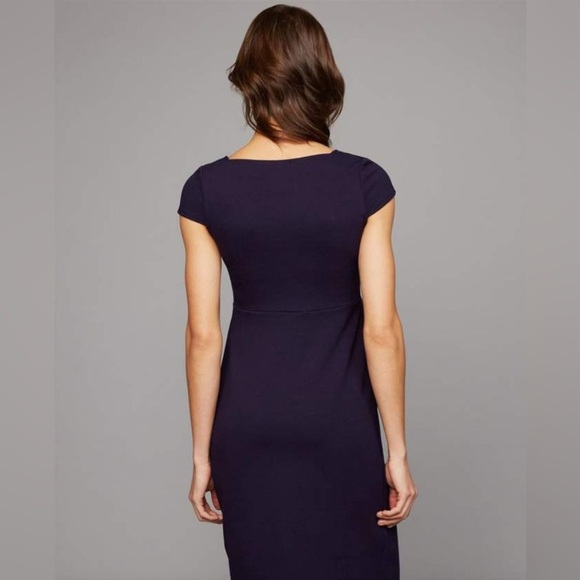 Isabella Oliver Farah Ponte Maternity Dress size 3 - Picture 4 of 5